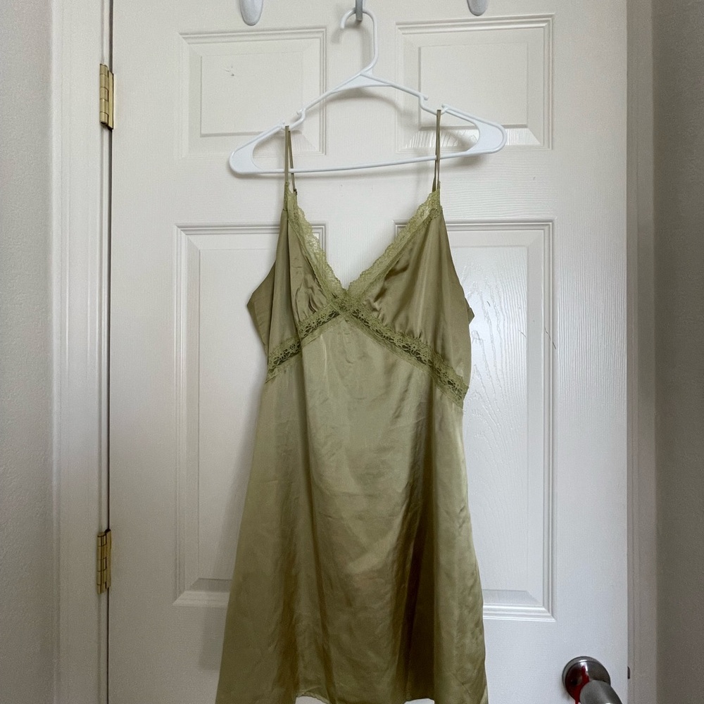 Princess Polly green Lace dress